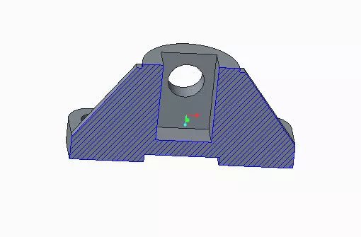 Creo/Proe创建一个平面截面的图10